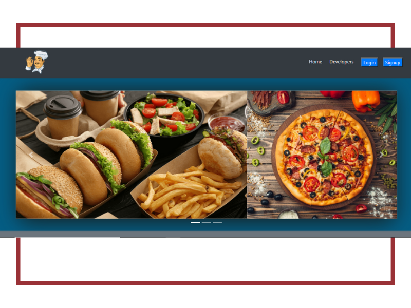 Online Food Delivery Website preview